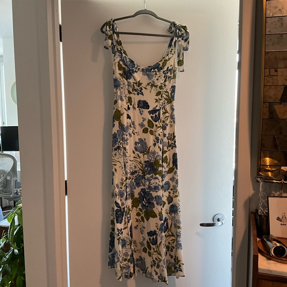 Reformation Nadira - Like New - Floral-Print Midi Dress - Picture 2 of 4